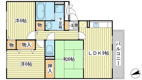 アゼリア21の物件間取画像